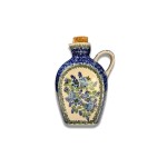 B87 Bunzlau Olieflesje 1865 Aan Tafel